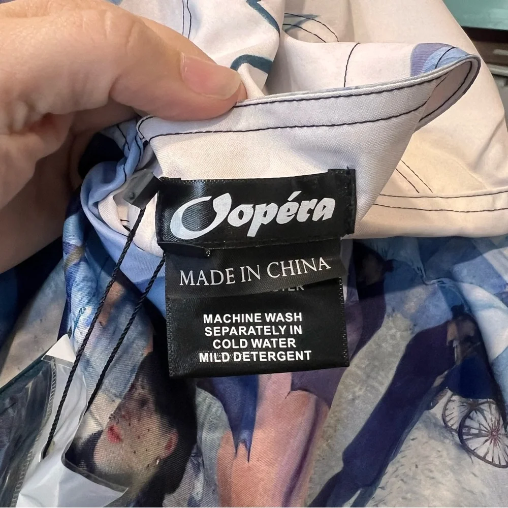 Opéra Art to Wear Reversible Water Repellent Jacket NEW - Picture 6 of 8